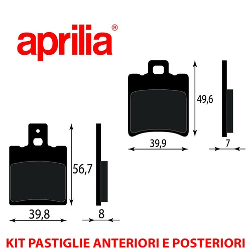 Kit pastiglie freno - kit,