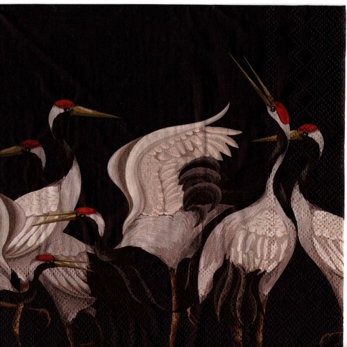 Serviettes papier grues - papier,