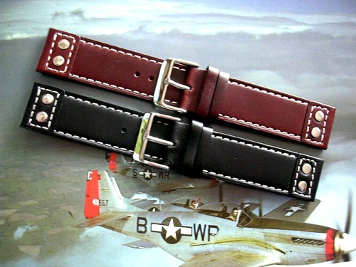 Cinturino orologio pelle