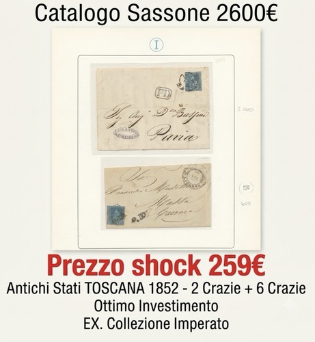 Lettere antichi stati - lettere,