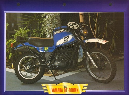 Fiche moto yamaha 400 mx - moto,