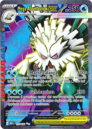 Mega abomasnow 157 - mega,