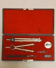 COMPASSO e BALAUSTRINO KERN SWISS COMPLETO CON ASTUCCIO