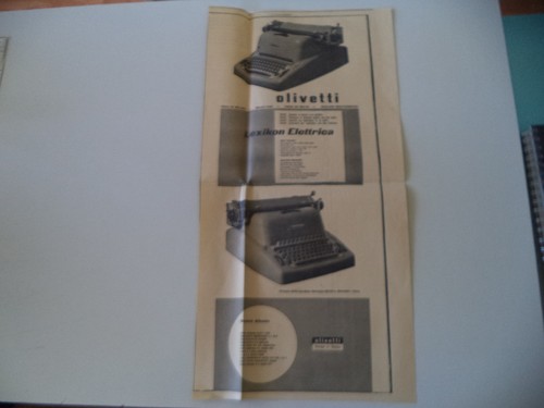 Advertising pubblicità 1950 - advertising,