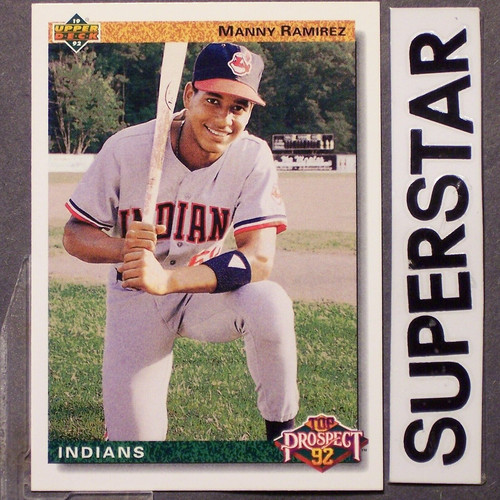 Manny ramirez 1992 upper deck - manny,