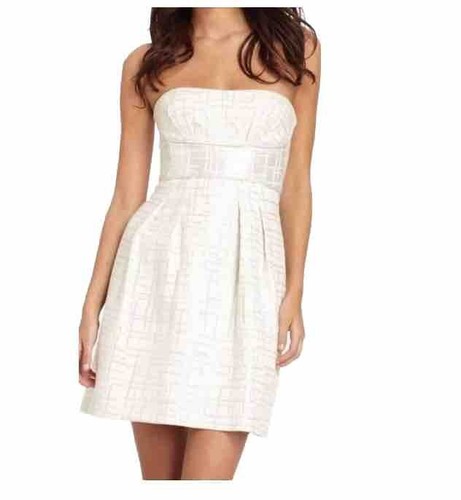 Abito senza spalline bcbg - spalline,