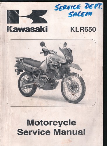 Kawasaki klr650 e8f - klr650, di