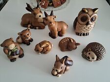 THUN COLLEZIONE ANIMALI DEL BOSCO (9 Pezzi) THUN FUORI PRODUZIONE 