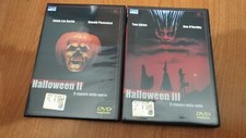 Halloween 2-3 dvd rarissimi da collezione "Fuori Catalogo"