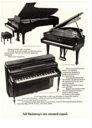 Pianoforte coda steinway - pianoforte,