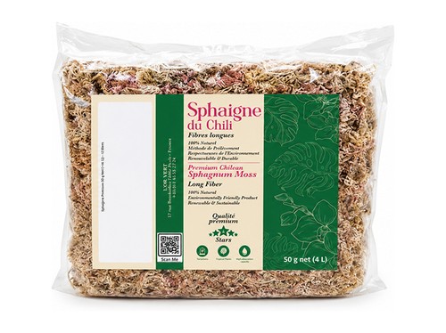 Sfagno cileno fibre 500 - cileno, g