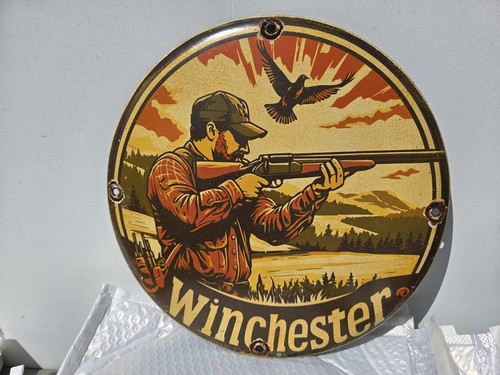 Insegna porcellana winchester - insegna,