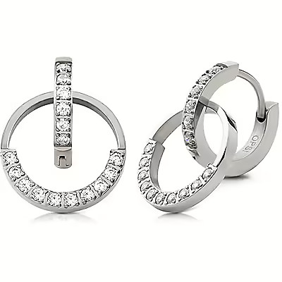 Orecchini cerchio donna ops - orecchini,