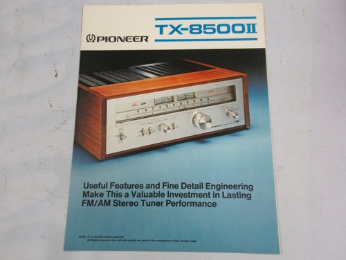 Pioneer 8500 tuner - pioneer,
