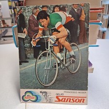 CARTOLINA FRANCESCO MOSER Gelati SANSON ANNI '70?  12 x 17 CM BUONA!
