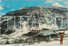 BARDONECCHIA m.1312 - PISTE DI SKI E PATTINAGGIO (TORINO) 1973