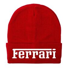 Cappello invernale personalizzato con logo FERRARI