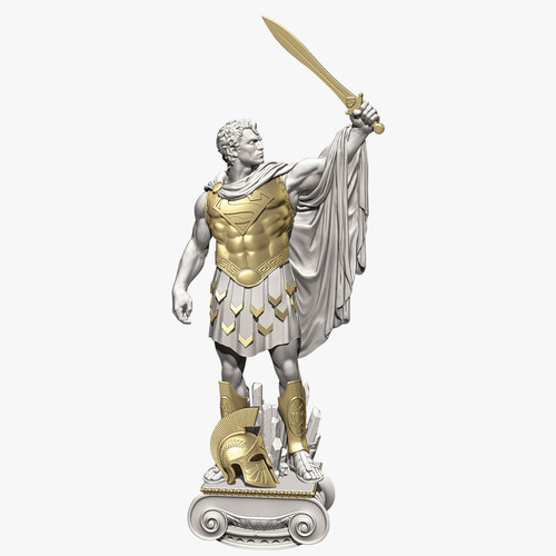 Statua superman principe - superman:, di