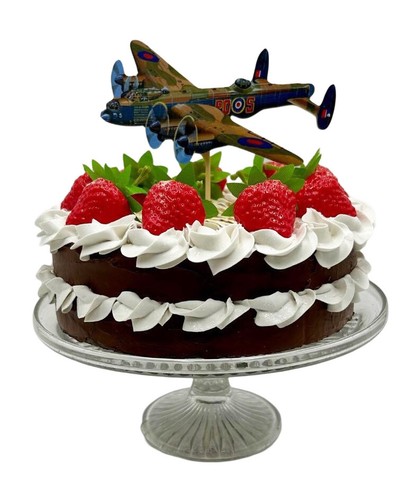 Avro lancaster cake topper - lancaster,
