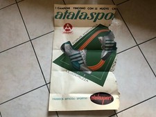 ATALA SPORT ATALASPORT MANIFESTO PUBBLICITARIO VINTAGE ARTICOLI SPORTIVI