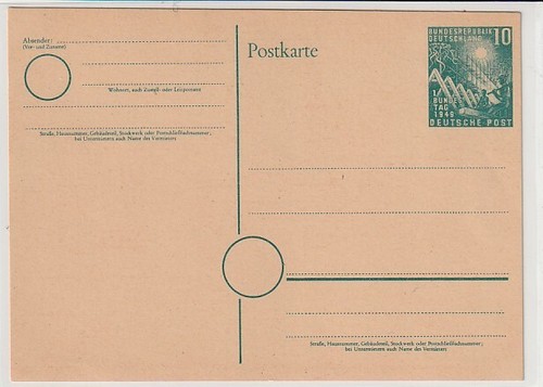 Bund intero postale pso - bund, mai