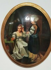 quadro dipinto A MANO cornice