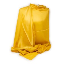 Stola giallo senape donna