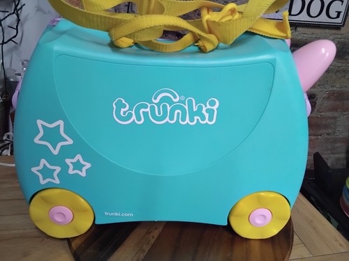 Bauletto unicorno turq - bauletto, turq/giallo