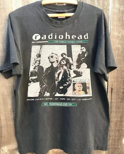 Radiohead band shirt - radiohead,