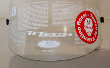 Visiera da corsa trasparente