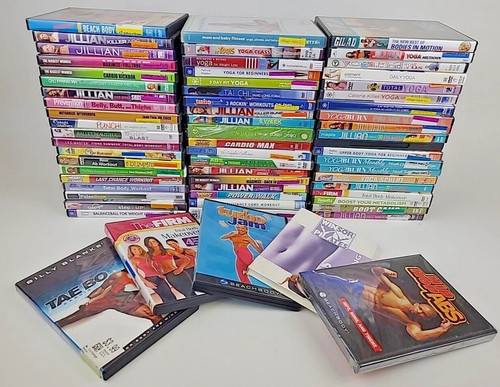 Lot exercise fitness dvd - lot,