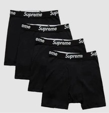 Supreme Hanes Boxer Slip Nero