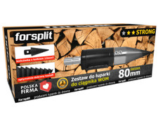 Spaccalegna tronchi a vite in