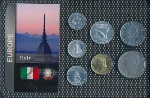 Monete italia brillant fior - italia,