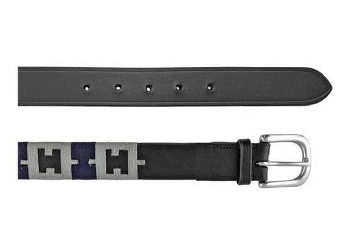 Cintura equestro pelle nera - cintura,