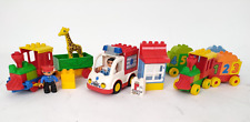Accumulazione Lego Duplo Zoo Train 6144+Ambulance 10527+Teno Numeri 10558 -72D
