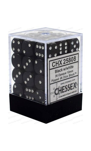 Set dadi chessex - dadi, opaco