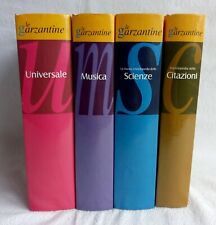 ✅ Le Garzantine 4 volumi -