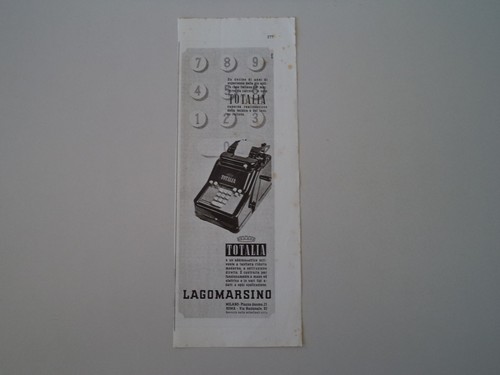 Advertising pubblicità 1941 - advertising,