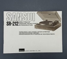 Giradischi Sansui SR-212