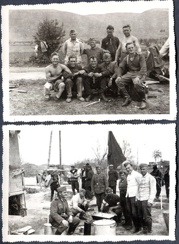 I12 ww2 original photos - ww2, 2x