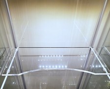 Mezzo ripiano acrilico taglio