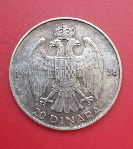 Dinara 1938 argento petar - dinara,