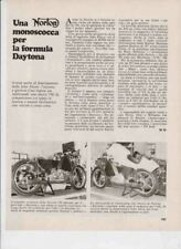 advertising Pubblicità- MOTO NORTON 750 MONOSCOCCA '73 -MAXIMOTO MOTO GP DAYTONA