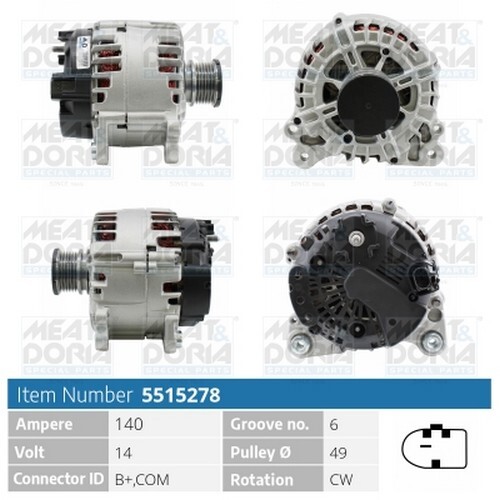150 alternatore per audi a3 - cv,