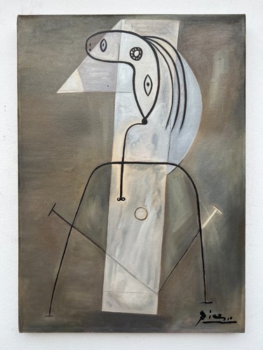 Pablo picasso dipinto olio su - picasso,,
