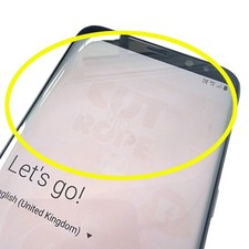 Solo telefono ✔ Samsung Galaxy S8+ 64 GB grigio orchidea singola SIM sbloccato • SM-G955