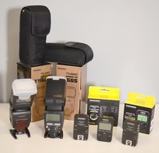 KIT FLASH DOPPIO + TRIGGER DOPPIO + RICEVITORE YONGNUO PER "" NIKON ""
