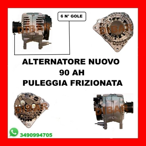 Alternatore 90ah nuovo - alternatore,