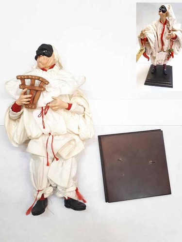 Pulcinella vestito cm - 1,